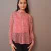 Chiffon floral Printed Casual Shirt