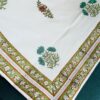 Whispers of Tradition – Handblock Cotton Bedsheet (108" x 112") (BS25010)