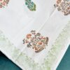 Whispers of Tradition – Handblock Cotton Bedsheet (108" x 112") (BS25012)