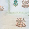 Whispers of Tradition – Handblock Cotton Bedsheet (108" x 112") (BS25012)