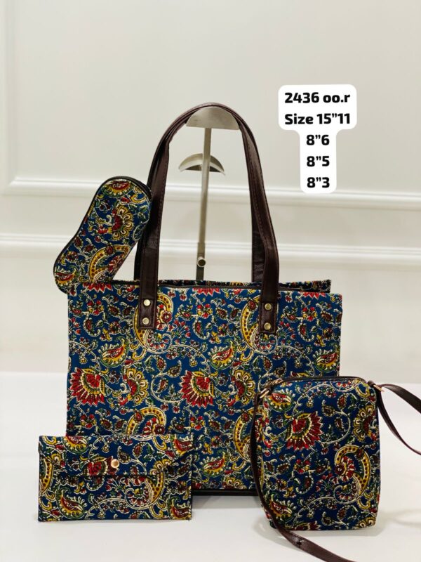 Navkala stylish handbag combo (set of 4) HB031