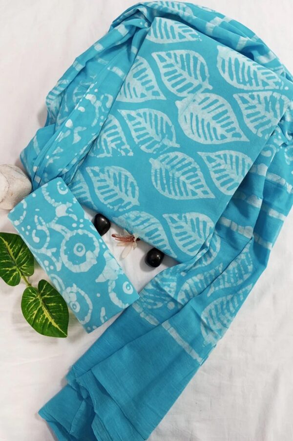 Cotton Suit Set with Cotton Dupatta ( CSCD25009 )