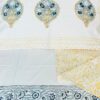 Whispers of Tradition – Handblock Cotton Bedsheet (108" x 112") (BS25008)