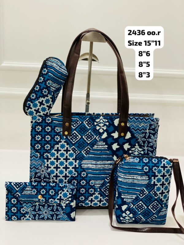 Navkala stylish handbag combo (set of 4) HB030