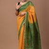 Chanderi Silk Saree with Zari Border in dual contrast( CSS2513 )