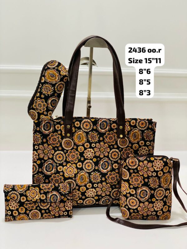 Navkala stylish handbag combo (set of 4) HB032