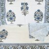 Whispers of Tradition – Handblock Cotton Bedsheet (108" x 112") (BS25009)