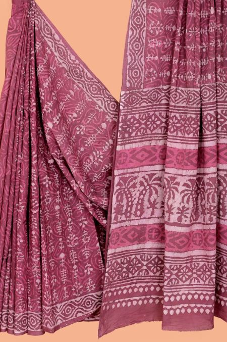 Premium Cotton Saree with Blouse Piece (CS2564)