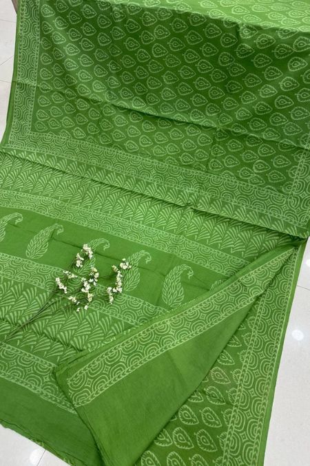 Premium Cotton Saree with Blouse Piece (CS2566)