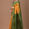 Chanderi Silk Saree with Zari Border in dual contrast( CSS2513 )