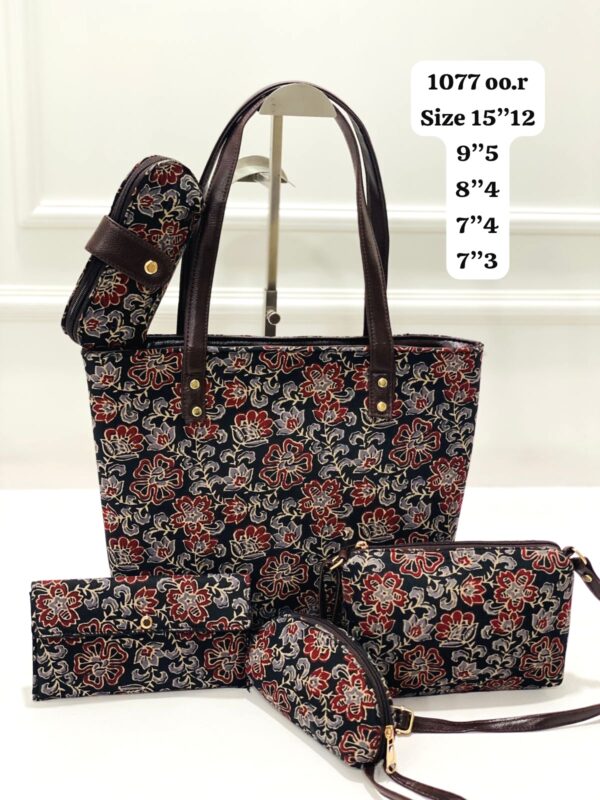 Navkala stylish handbag combo set of 5