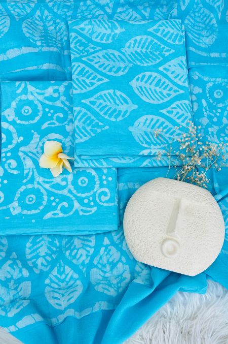 Cotton Suit Set with Cotton Dupatta ( CSCD25023 )