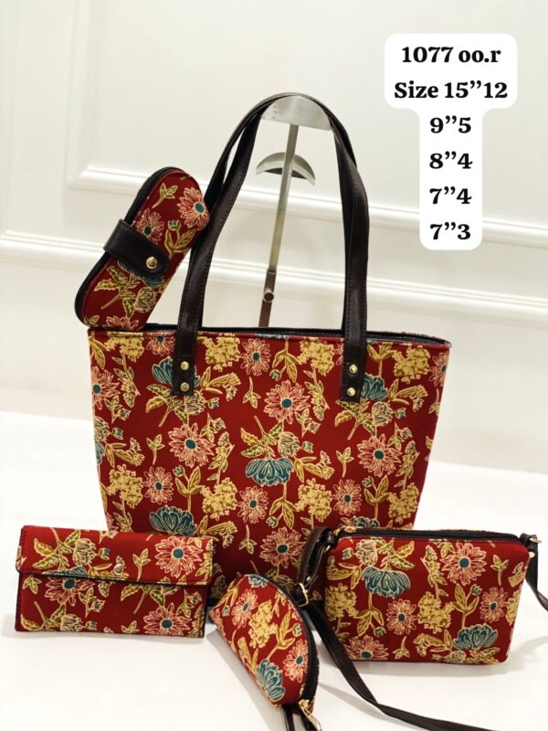 Navkala stylish handbag combo set of 5