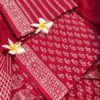 Cotton Suit Set with Cotton Dupatta ( CSCD25021 )