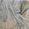 MARBLE PRINT COTTON SUIT WITH CHIFFON DUPATTA