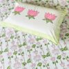 Super fine Premium cotton handblock print bedsheets (BS25016)