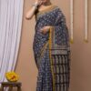 Chanderi Silk Saree with Zari Border  ( CSS2534)