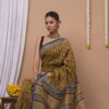 Chanderi Silk Saree with Zari Border  ( CSS2526)