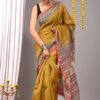 Chanderi Silk Saree with Zari Border  ( CSS2528 )
