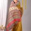 Chanderi Silk Saree with Zari Border  ( CSS2528 )