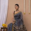Chanderi Silk Saree with Zari Border  ( CSS2534)