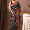 Chanderi Silk Saree with Zari Border  ( CSS2525)