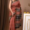 Chanderi Silk Saree with Zari Border  ( CSS2524 )