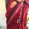 Maheshwari Silk Saree with Zari Border  ( MSS2602 )