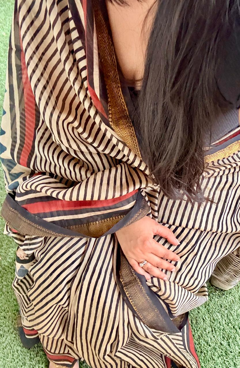 WhatsApp Image 2026-03-31 at 7.56.02 PM Maheshwari Silk Saree with Zari Border ( MSS2603)