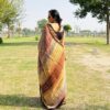 Maheshwari Silk Saree with Zari Border  ( MSS2606)