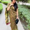 Maheshwari Silk Saree with Zari Border  ( MSS2605)