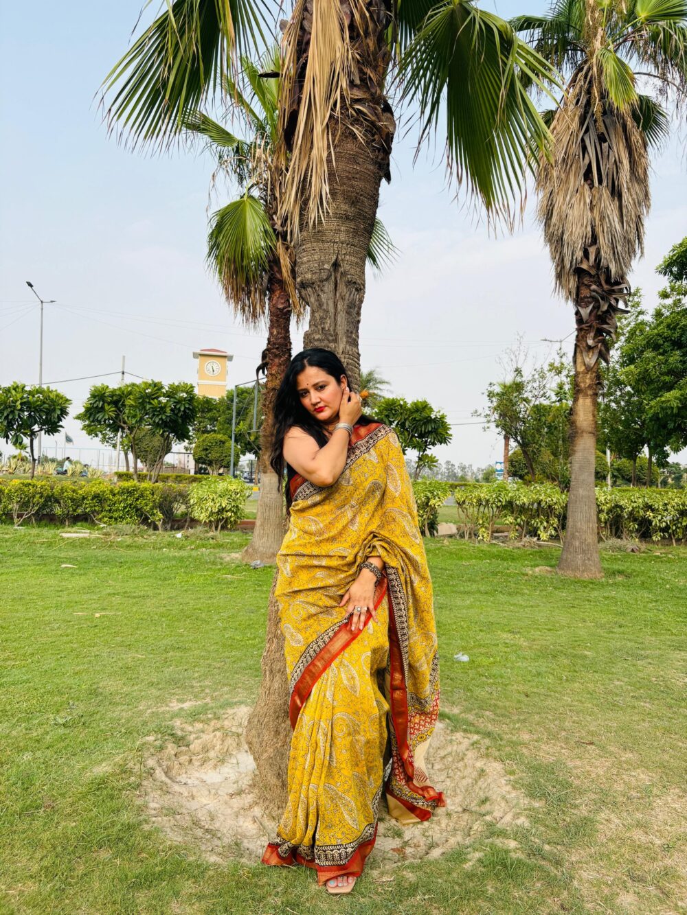 Maheshwari Silk Saree with Zari Border  ( MSS2607)