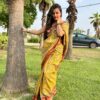 Maheshwari Silk Saree with Zari Border  ( MSS2607)