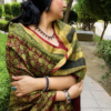 2026/06/331562.png Maheshwari Silk Saree with Zari Border ( MSS2605)