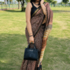 Maheshwari Silk Saree with Zari Border  ( MSS2606)