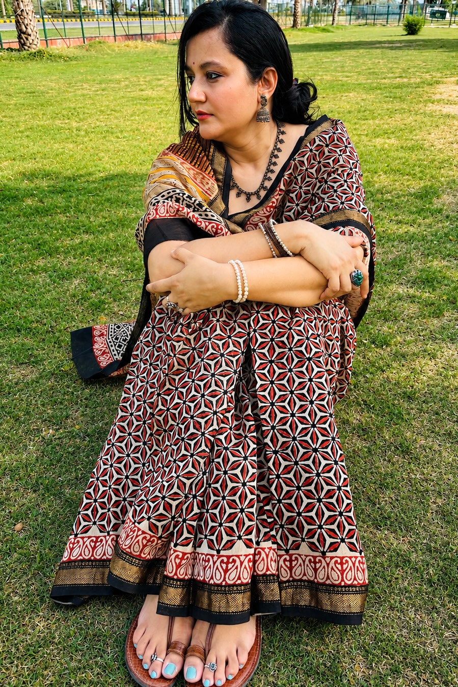 Maheshwari Silk Saree with Zari Border  ( MSS2606)
