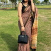 Maheshwari Silk Saree with Zari Border  ( MSS2606)