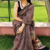 Maheshwari Silk Saree with Zari Border  ( MSS2606)