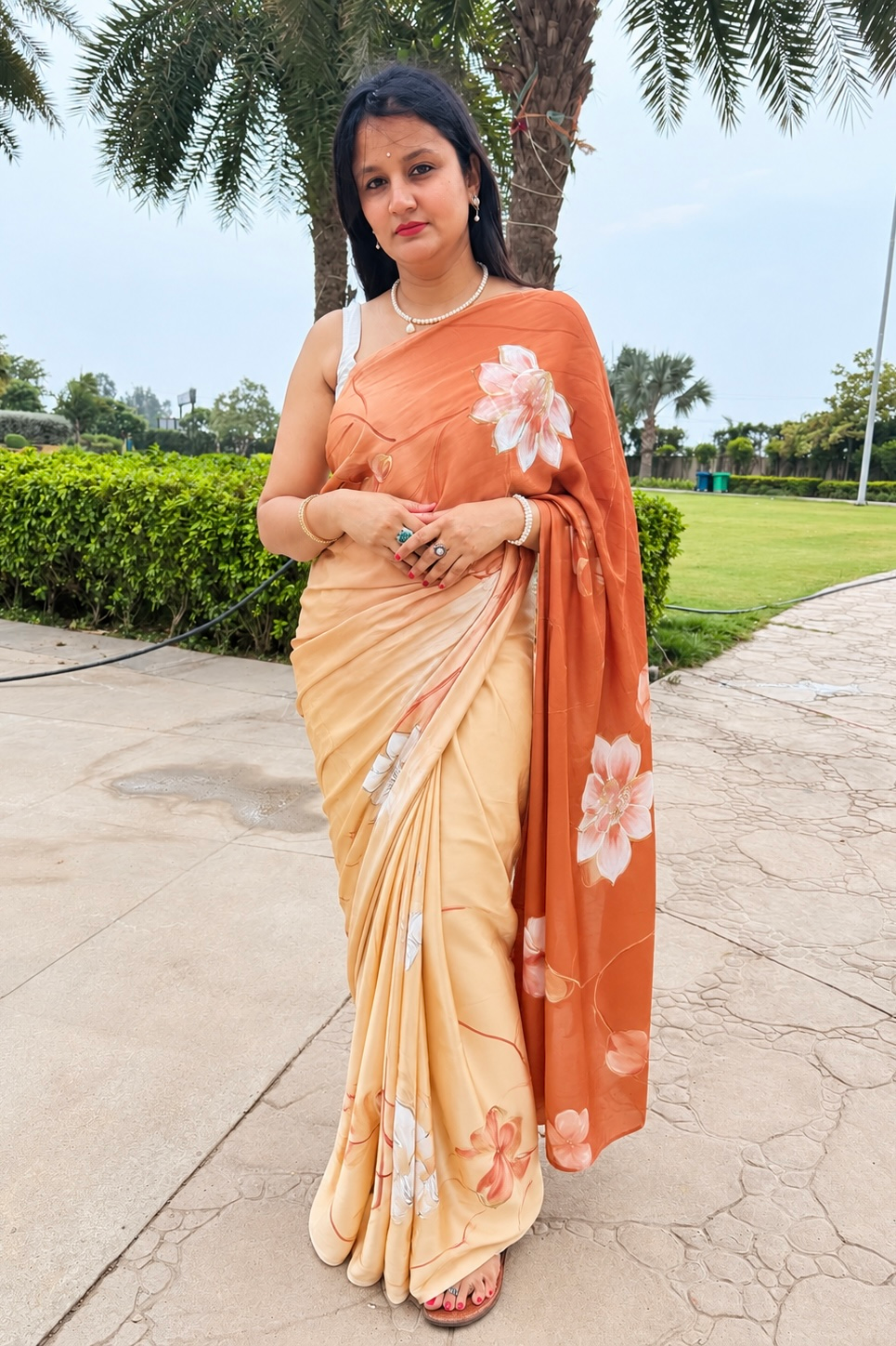 Premium Handcrafted Modal Silk Saree  ( PHS2602)