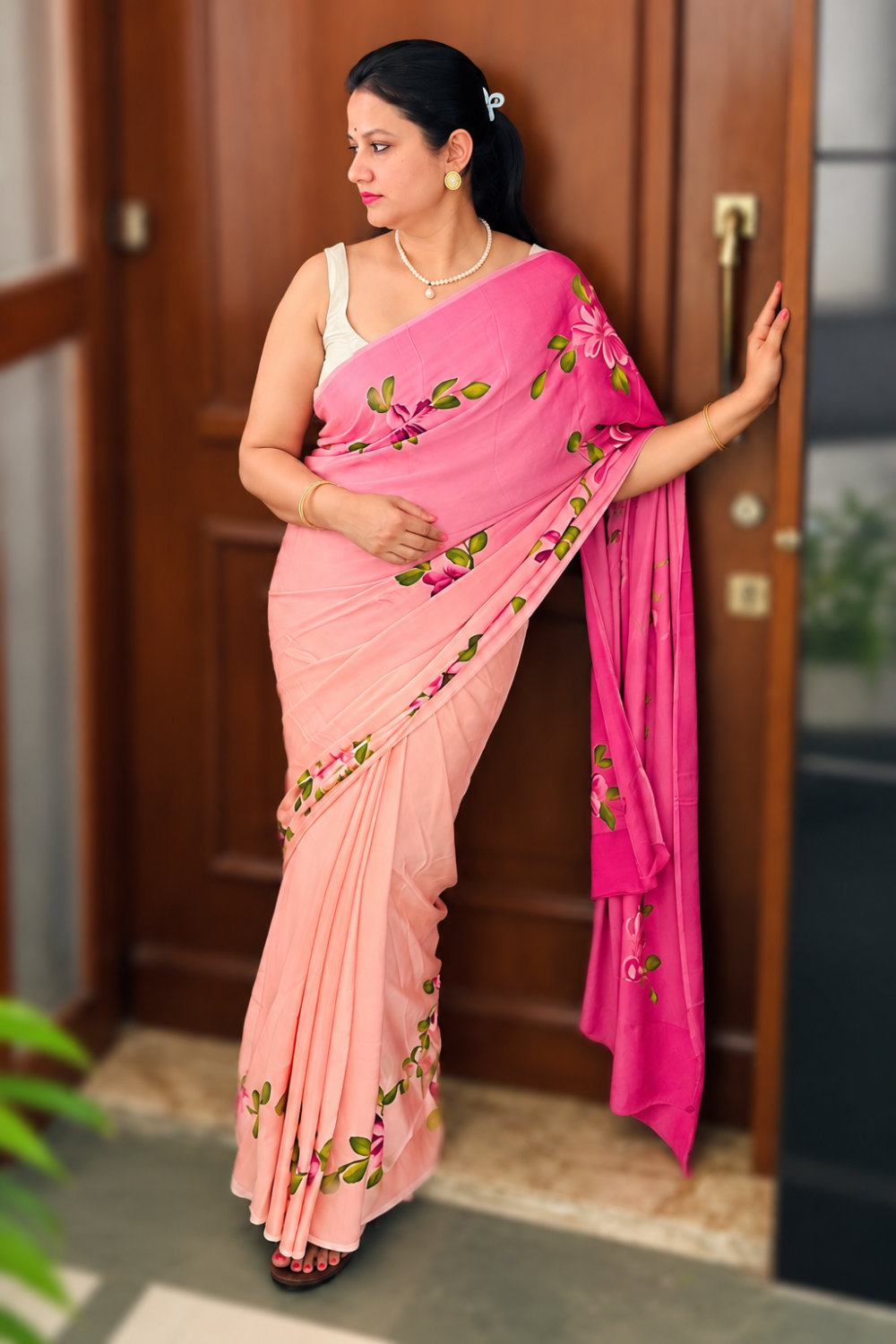2026/06/421468.png Premium Handcrafted Modal Silk Saree ( PHS2601)