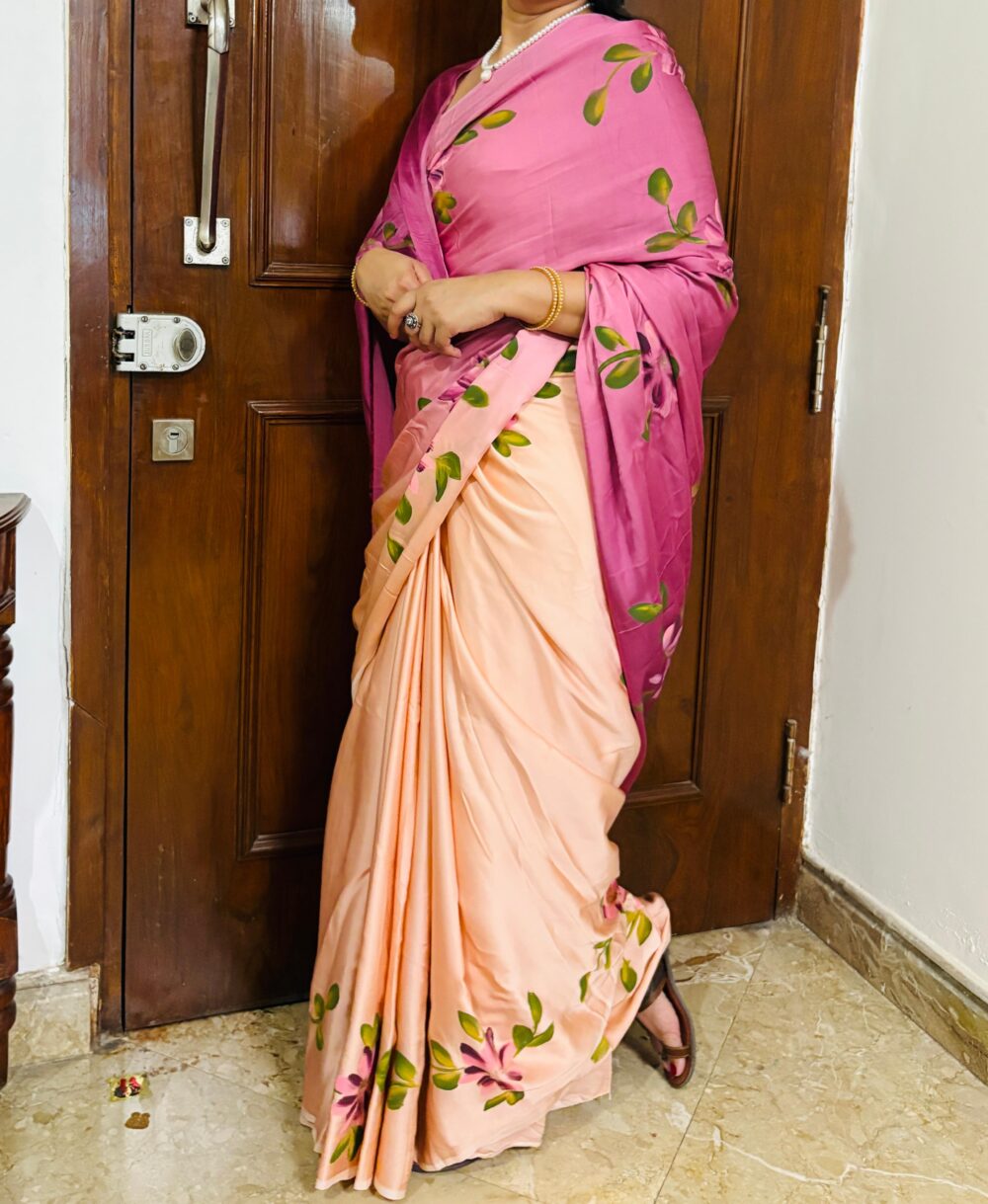 Premium Handcrafted Modal Silk Saree  ( PHS2601)