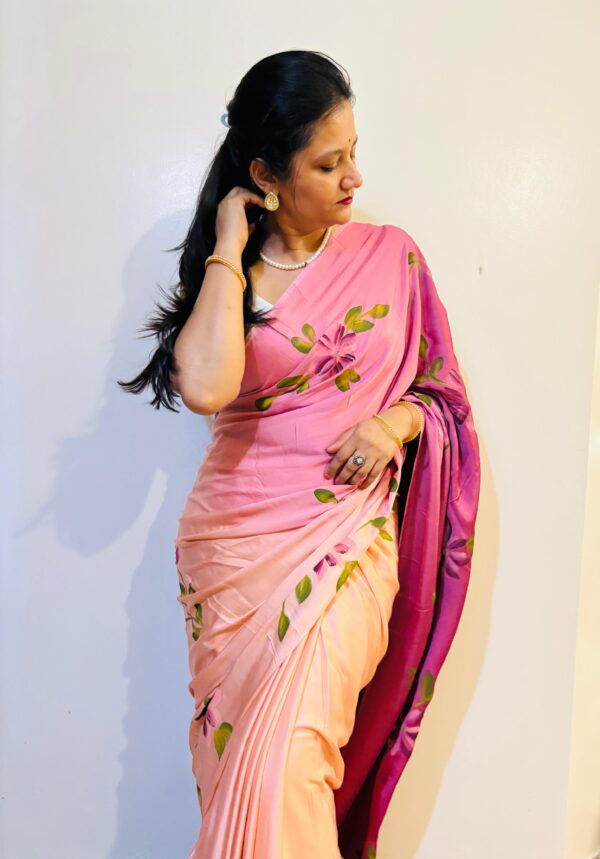 Premium Handcrafted Modal Silk Saree  ( PHS2601)
