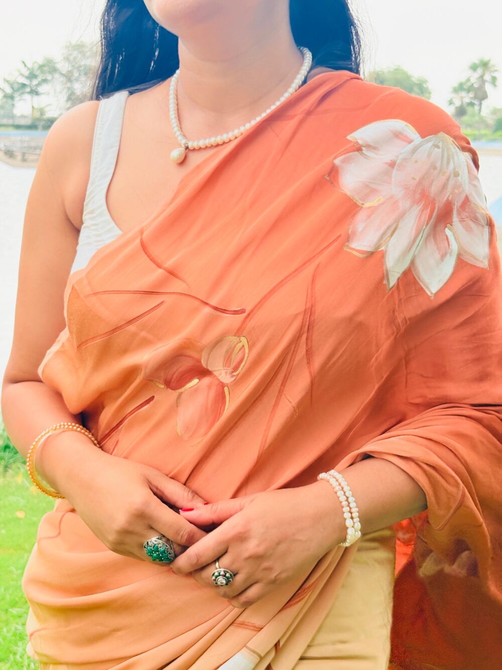 WhatsApp Image 2026-06-09 at 9.45.44 PM Premium Handcrafted Modal Silk Saree ( PHS2602)