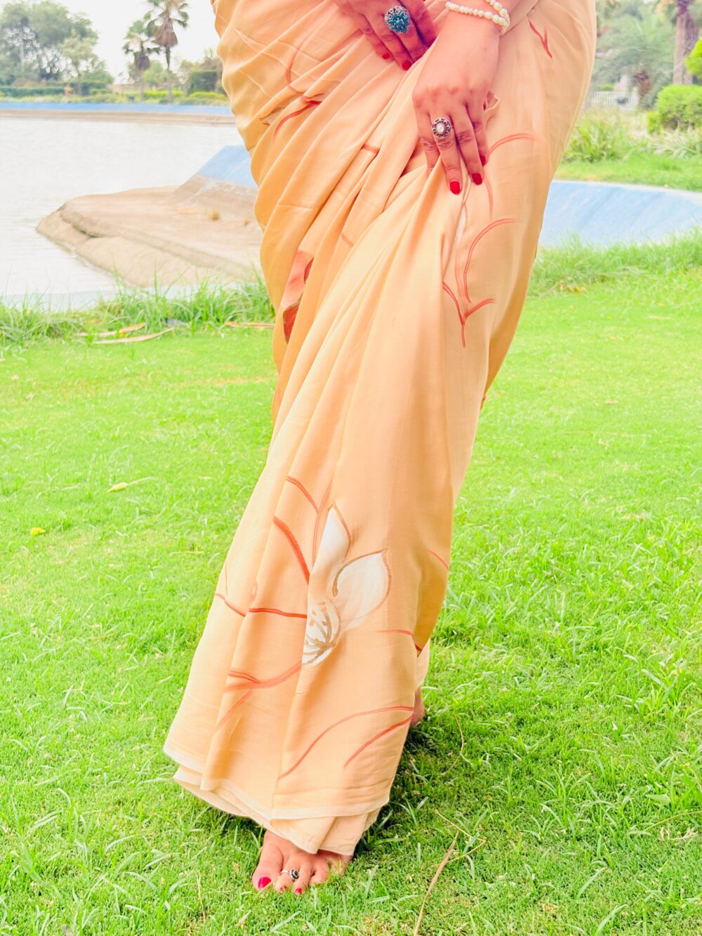 WhatsApp Image 2026-06-09 at 9.45.45 PM Premium Handcrafted Modal Silk Saree ( PHS2602)