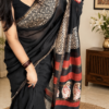 Chanderi Silk Saree with Zari Border  ( CSS2535)