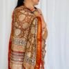 Maheshwari Silk Saree with Zari Border  ( MSS2610)