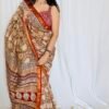 Maheshwari Silk Saree with Zari Border  ( MSS2610)