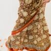 Maheshwari Silk Saree with Zari Border  ( MSS2610)