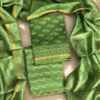 Exclusive Hand Block Print Chanderi Silk Suit Set ( CNSS25040)