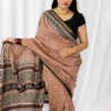 Maheshwari Silk Saree with Zari Border  ( MSS2613)